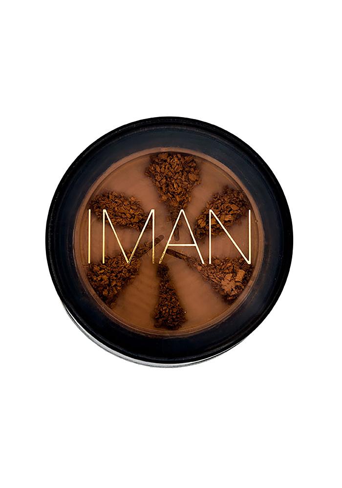 IMAN Second to None Semi-Loose Powder, Clay Medium Deep - ADDROS.COM
