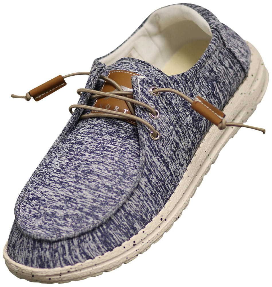 NORTY Womens Slip on Loafer Adult Lace-Up Boat Shoes