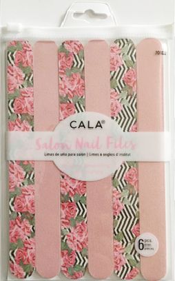 Cala salon nail files - Dusty Rose (6PCS) (70102)