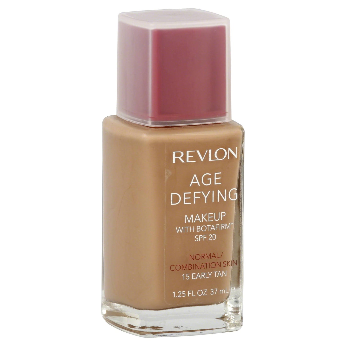 REVLON Age Defying Makeup with Botafirm, SPF 20, Normal/Combination Skin, Early Tan 15, 1.25-Ounce - ADDROS.COM