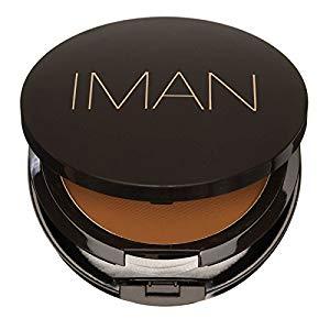 IMAN Luxury Pressed Powder, Earth Medium - ADDROS.COM