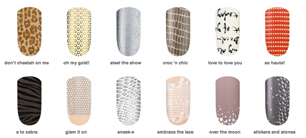 Essie Sleek Stick Nail Applique - Oh My Gold 030 (1 kit) - ADDROS.COM