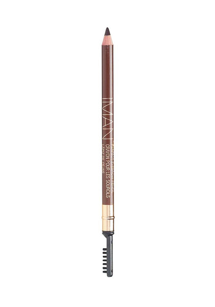 IMAN Perfect Eyebrow Pencil, Blackest Brown - ADDROS.COM