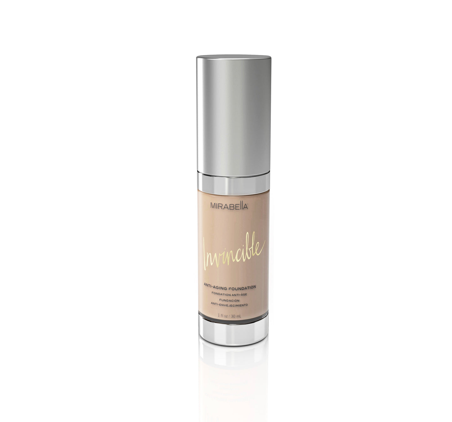 Mirabella Invincible Anti-Aging HD Foundation - II (Fair) - ADDROS.COM