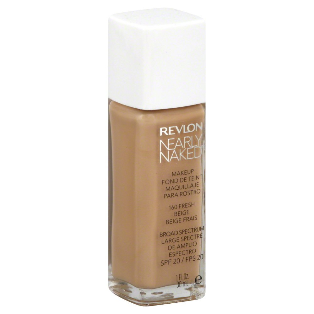 REVLON Nearly Naked Liquid Makeup Broad Spectrum - Nude 150 - ADDROS.COM
