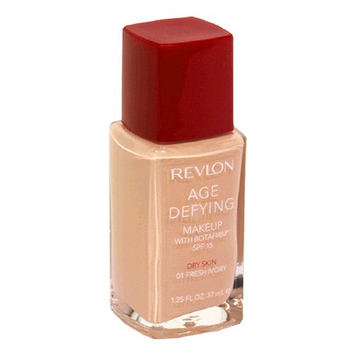 Revlon Age Defying Makeup with Botafirm, Dry Skin, Fresh Ivory 01 - ADDROS.COM