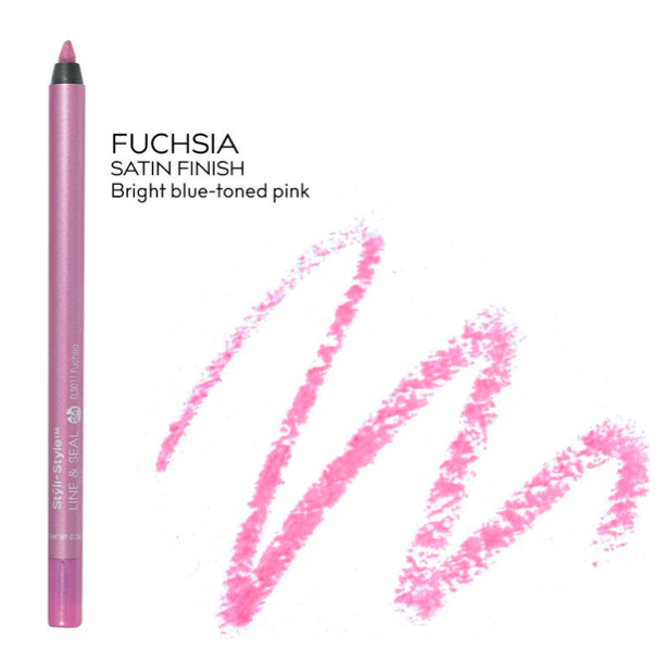 Styli-Style Line & Seal Semi-Permanent Eye Liner Fuschia - ADDROS.COM