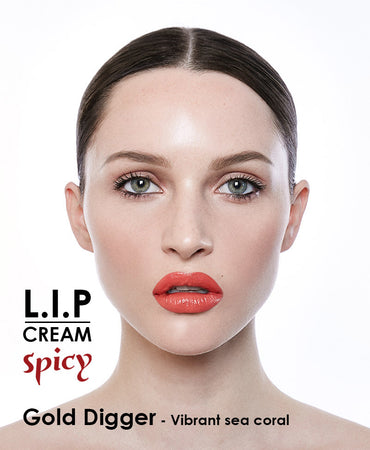 Mehron Makeup L.I.P. Cream - Sweet & Spicy - Gold Digger - ADDROS.COM