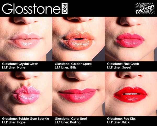 Mehron Makeup Glosstone PRO, Pink Crush - ADDROS.COM