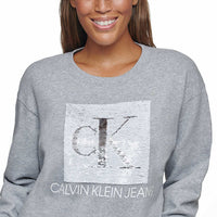 Calvin Klein Jeans Ladies' Sequin Crewneck