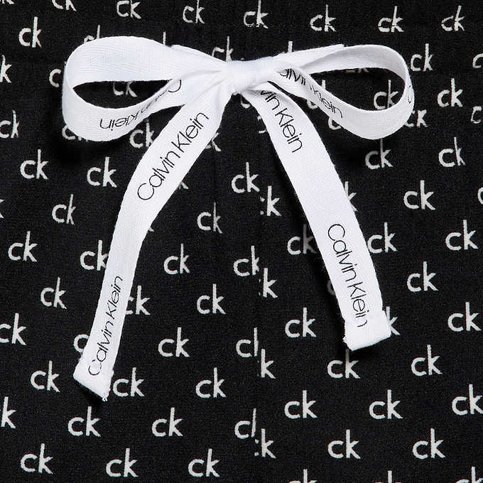 Calvin Klein Ladies' Fleece PJ Set - Gray