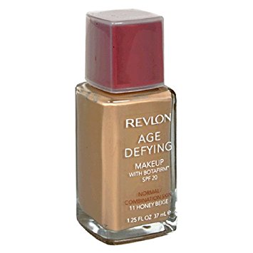 REVLON Age Defying Makeup with Botafirm, SPF 20, Normal/Combination Skin, HONEY Beige 11, 1.25-Ounce - ADDROS.COM