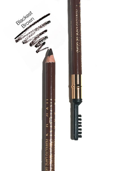 IMAN Perfect Eyebrow Pencil, Blackest Brown - ADDROS.COM