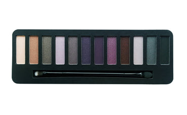 W7 COSMETICS, In The Night - Smokey Shades -12 in 1 Eyeshadow Palette - ADDROS.COM