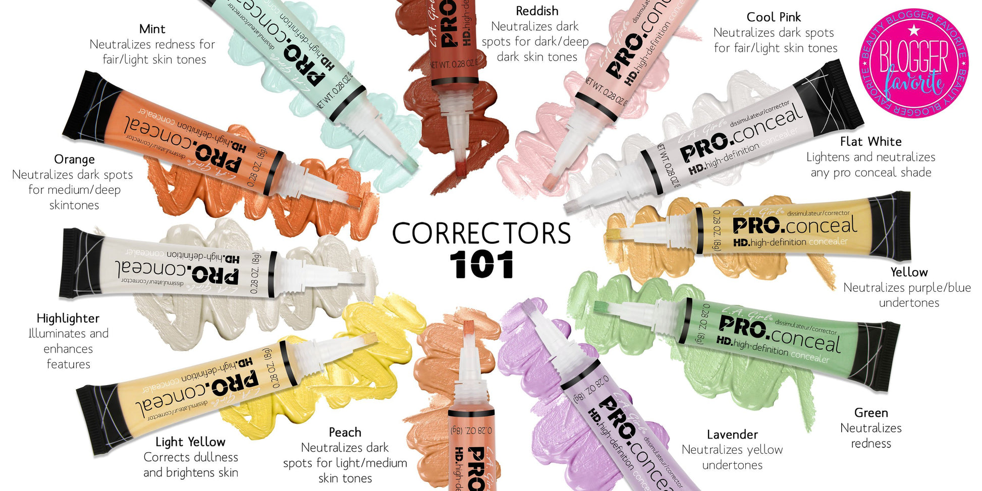 L.A. Girl HD Pro Concealer - Classic Ivory (GC971) - ADDROS.COM