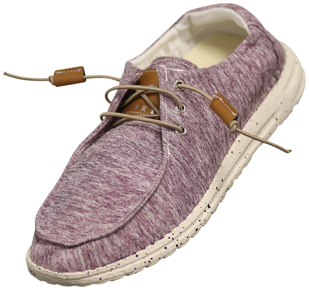 NORTY Womens Slip on Loafer Adult Lace-Up Boat Shoes