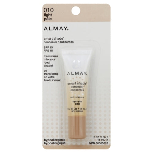 Almay Smart Shade Concealer, Light 010, 0.37 fl oz (11 ml) - ADDROS.COM