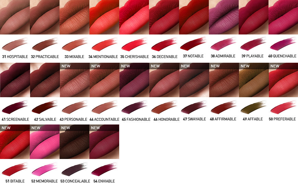 Cailyn Cosmetics Pure Lust Extreme Matte Tint + Velvet - 52 Memorable - ADDROS.COM