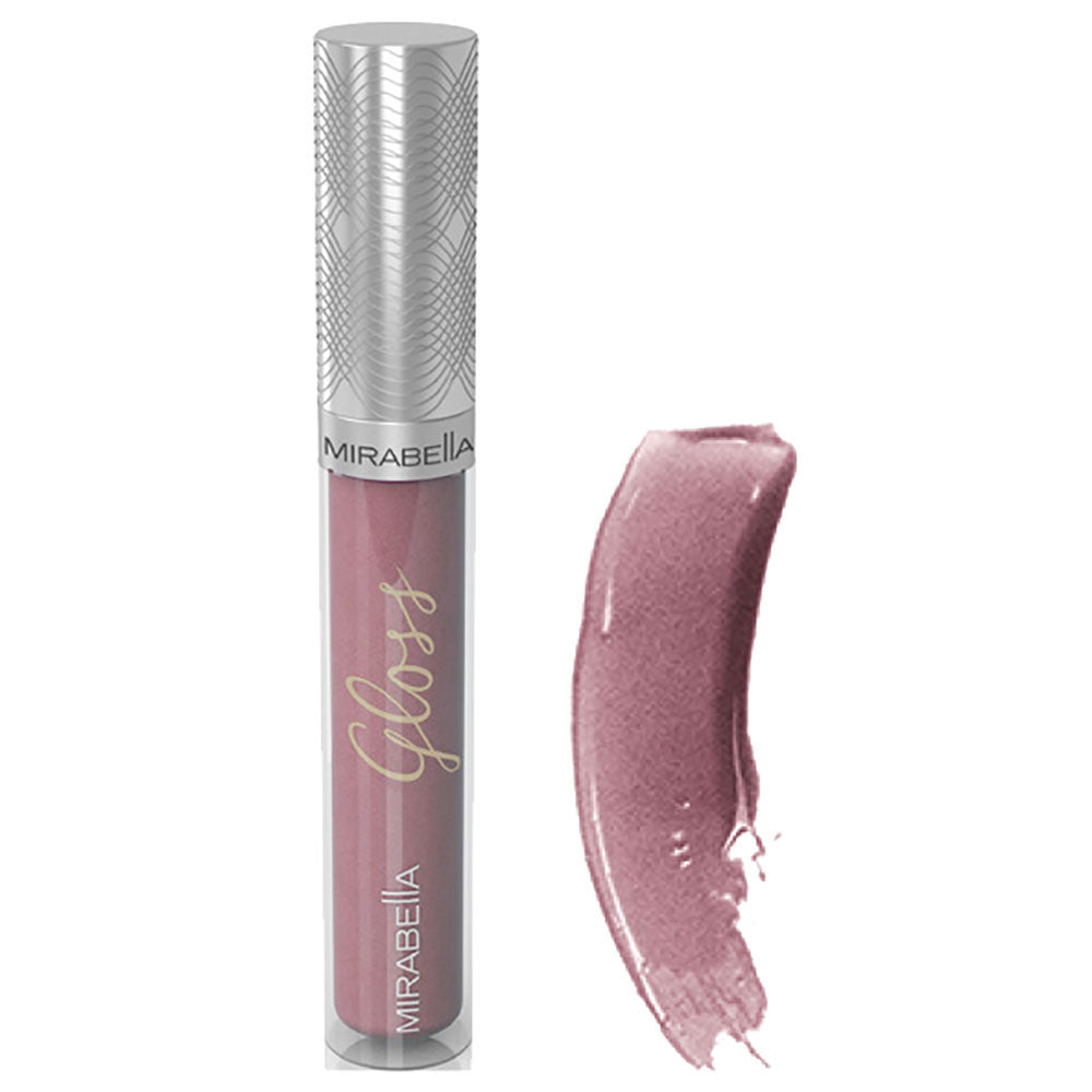 Mirabella Beauty Luxe Advanced Formula Lip Gloss - Mauvelous - ADDROS.COM