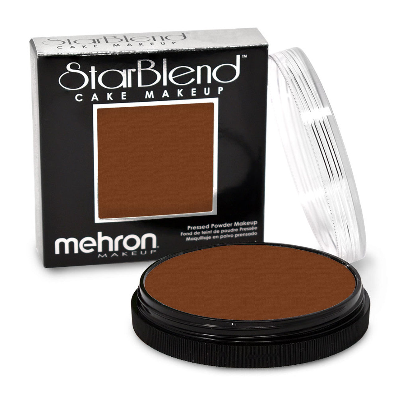 Mehron StarBlend Cake Makeup - Medium Ebony