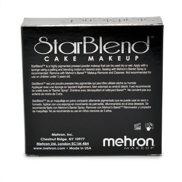 Mehron StarBlend Cake Makeup - Medium Ebony