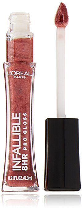 L'OREAL Paris Infallible 8 HR Pro Gloss, Modern Mauve 505, 0.21 fl. oz - ADDROS.COM