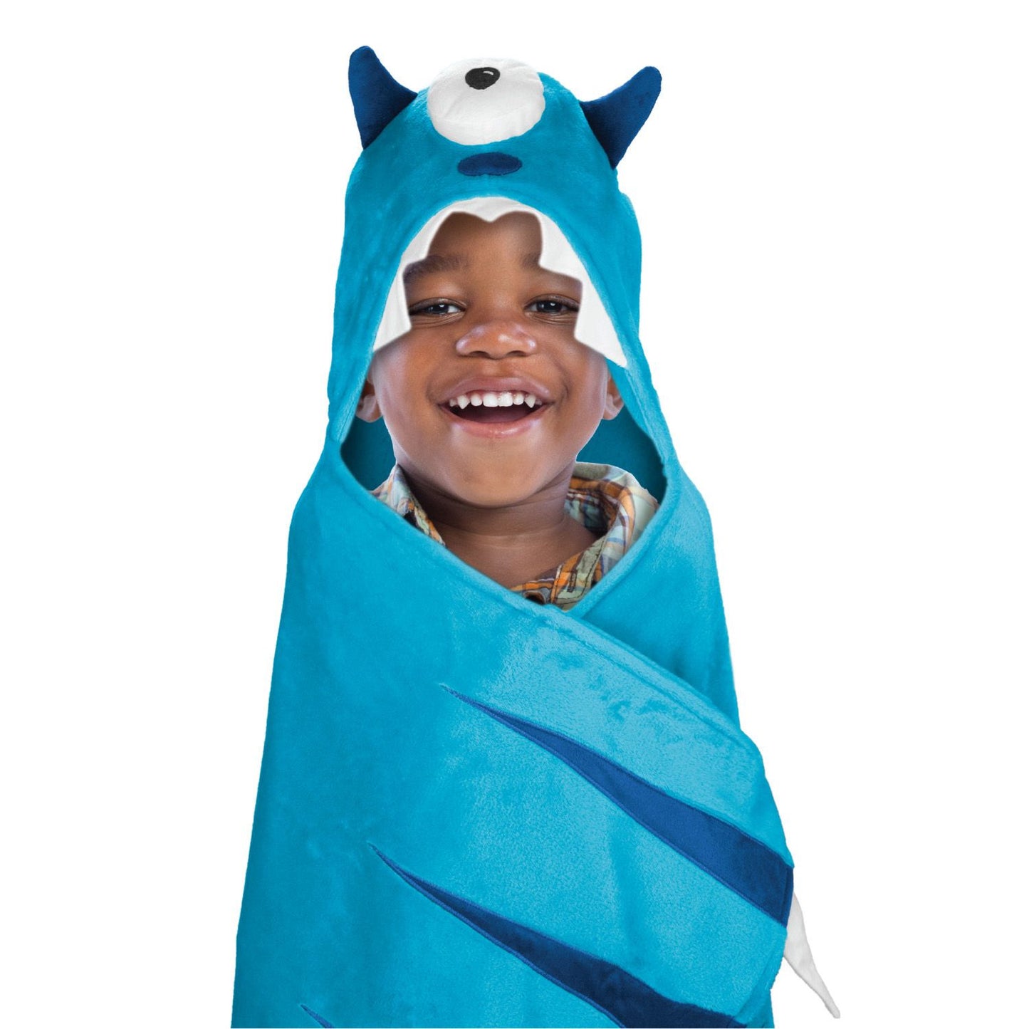 BEST BRANDS Kids Hooded Throw, Monster - 1-Piece - ADDROS.COM