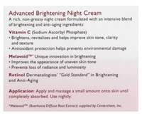 Skincare L de L Cosmetics RETINOL Night Cream, Advanced Brightening - ADDROS.COM