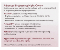 RETINOL Advanced Brightening Night Cream, 1.7 Oz. 48g - ADDROS.COM