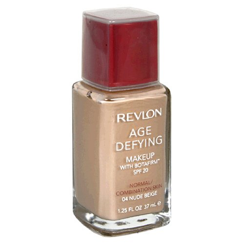 REVLON Age Defying Makeup with Botafirm, Normal/Combination Skin, Nude Beige 04 - ADDROS.COM