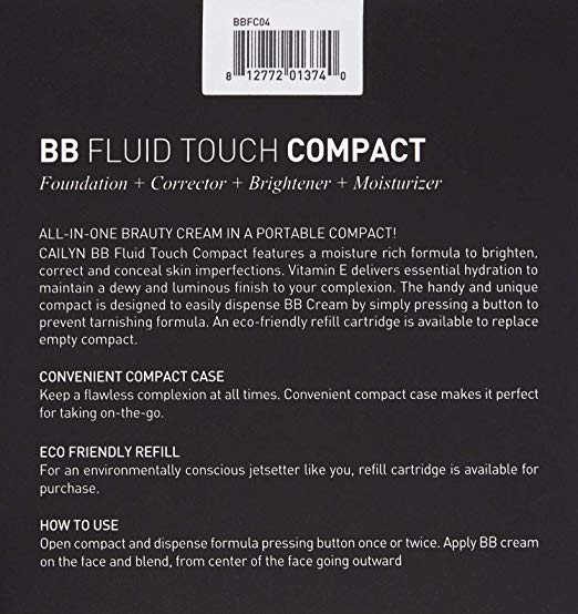 Cailyn Cosmetics BB Fluid Touch Compact - 03 Nude - ADDROS.COM