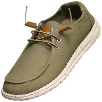 NORTY Womens Slip on Loafer Adult Lace-Up Boat Shoes