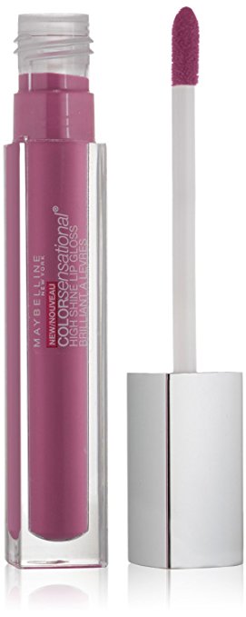MAYBELLINE NEW YORK ColorSensational High Shine Lip Gloss, Raspberry Reflections 100 - 0.17 fl oz - ADDROS.COM