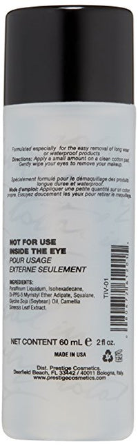 Prestige Cosmetics Total Intensity Eye Makeup Remover, Clear (TIV-01) - ADDROS.COM