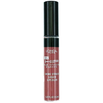 L'OREAL HIP Shine Struck Liquid Lipcolor, 866 Reserved - ADDROS.COM