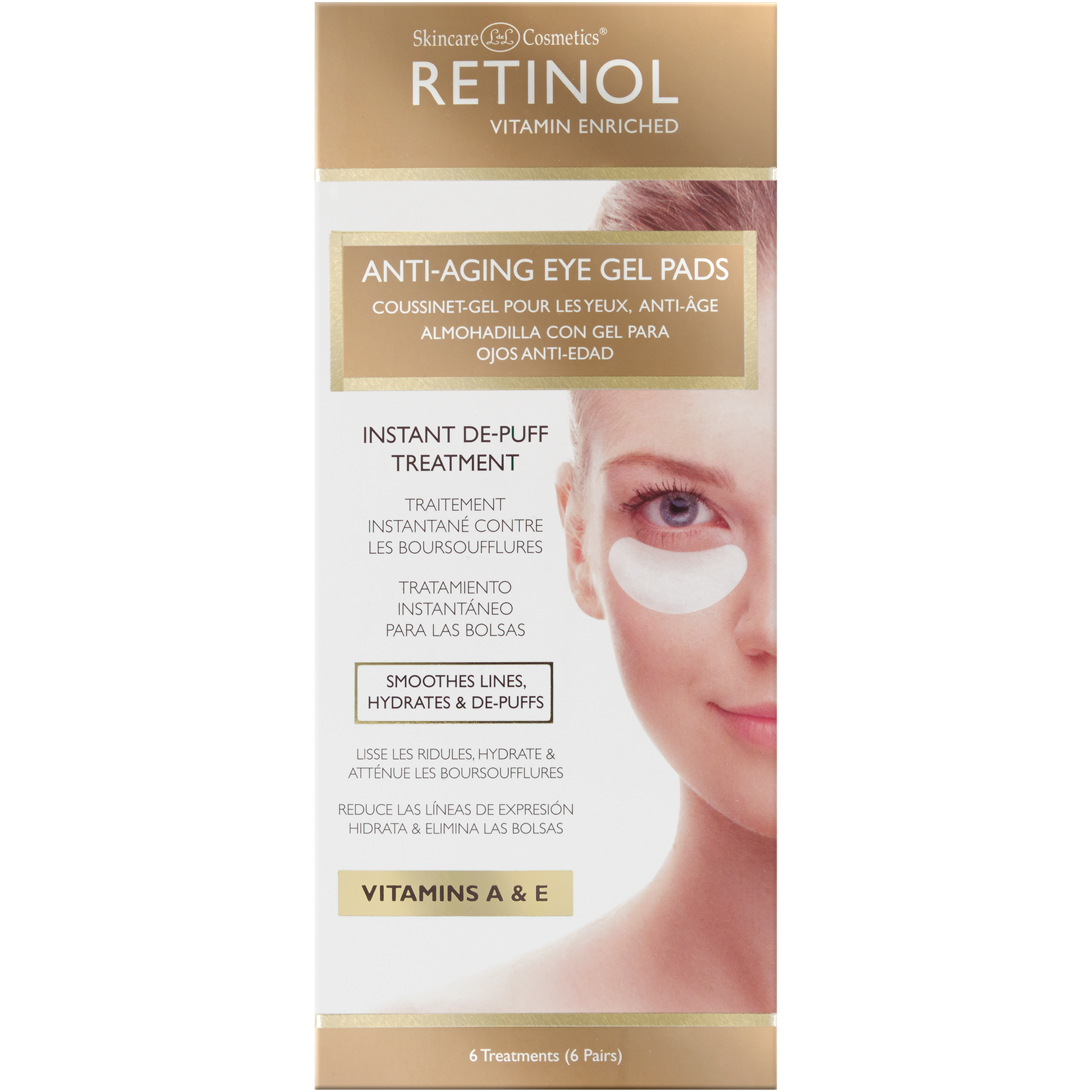 RETINOL Anti-Aging Eye Gel Pads (6 pairs)