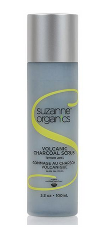 SUZANNE Organics Volcanic Charcoal Scrub - ADDROS.COM