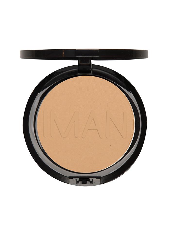 IMAN Luxury Pressed Powder, Sand Light Medium - ADDROS.COM