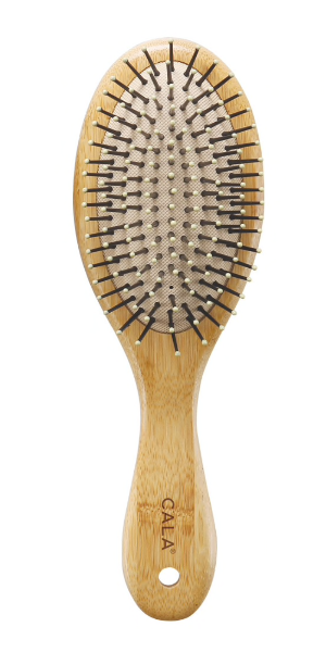 Cala Oval Hair Brush (Bamboo) 66154