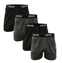 IZOD Men's Knit Boxer, Medium (4-pack)