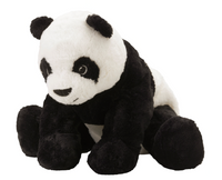 KRAMIG White/black Baby Panda Soft Toy