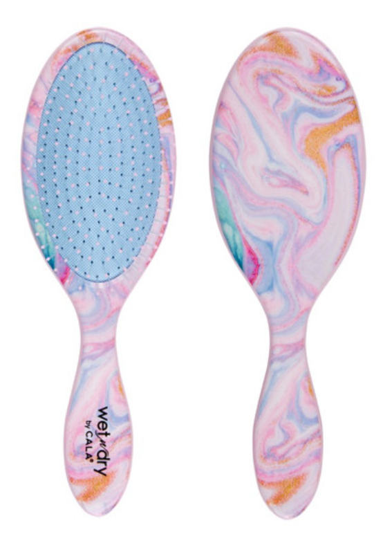 Cala Wet-N-Dry Detangling (Pastel Dreams) Hair Brush (66813)