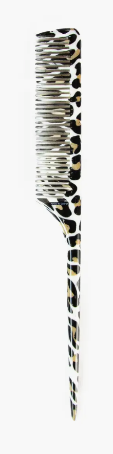 The Vintage Cosmetic Company Leopard Tail / Sectioning Comb