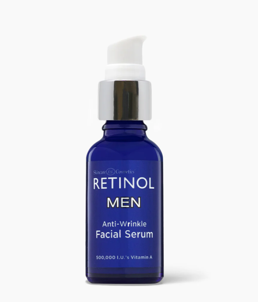 RETINOL Anti Wrinkle Facial Serum - for Men - ADDROS.COM