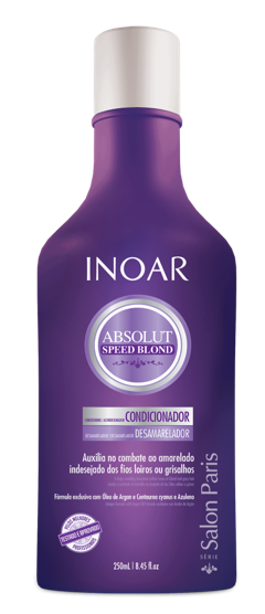 INOAR Absolut Speed Blond Conditioner - 8.45 fl Oz (250 ml) - ADDROS.COM