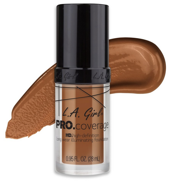 L.A. Girl PRO.Coverage HD Long Wear Illuminating Foundation - ADDROS.COM