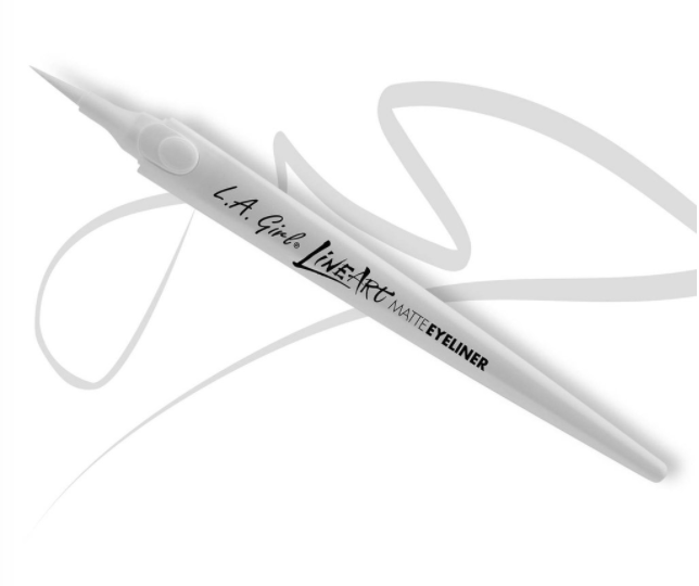L.A. Girl Line Art Matte Eyeliner- GLE715 Pure White - ADDROS.COM