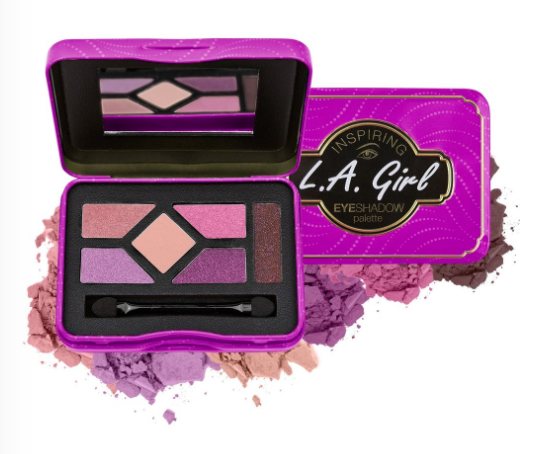 L.A. Girl Inspiring Eyeshadow Palette- GES336 Get Glam & Get Going - ADDROS.COM