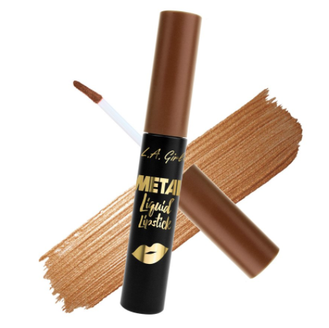 L.A. Girl Metal Liquid Lipstick- GML852 Satin Gold - ADDROS.COM
