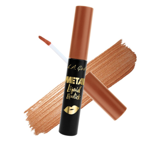 L.A. Girl Metal Liquid Lipstick- GML853 Copper - ADDROS.COM